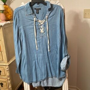 🐠🐠🐠BOGOHO 🐠🐠🐠Style &Co. Chambray Shirt